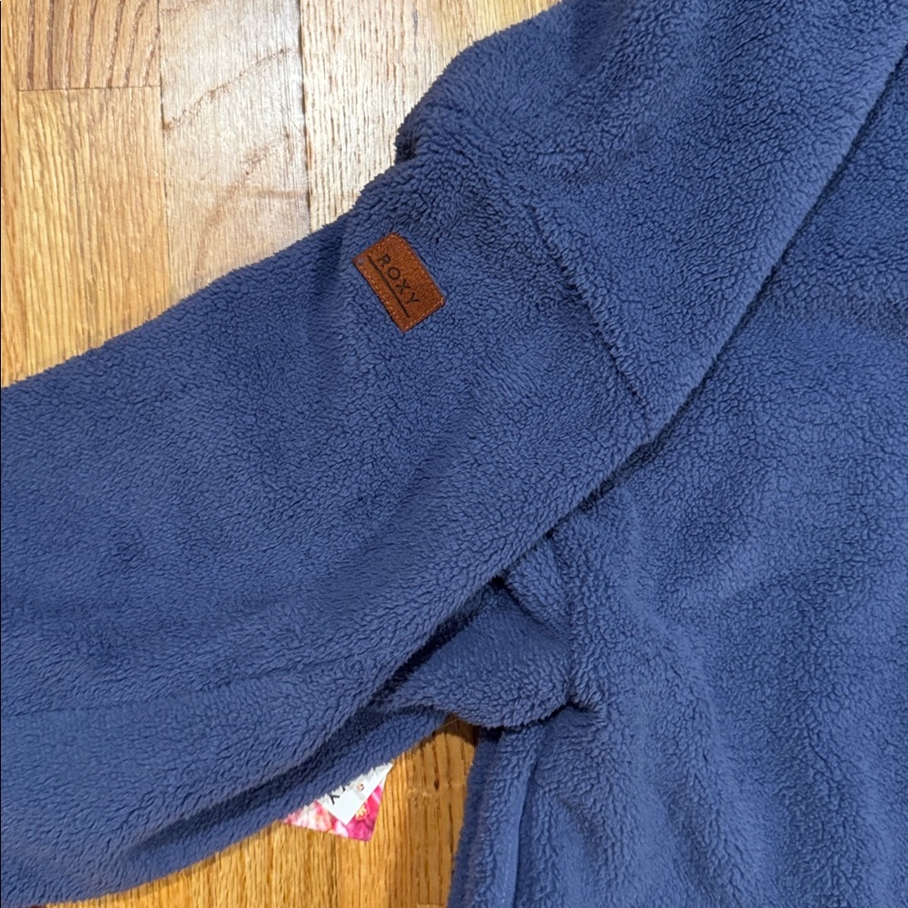 Roxy Cozy Button Up Sherpa Jacket - Picture 8 of 8